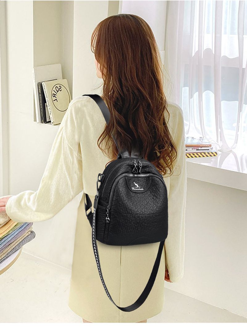 Korean style women's fashion all-match portable shoulder bag multi-layer large capacity backpack for moms_voghion.com