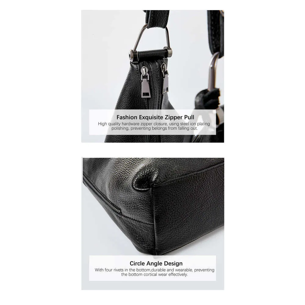 Zency Fashion Tassel Femmes Épaule 100% Cuir Véritable Shopping Quotidien Hobos Classique Grand Sac Fourre-Tout Rouge Main Bandoulière_voghion.com
