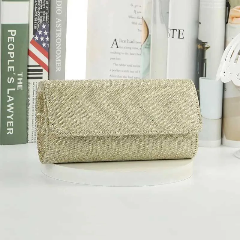 Neueste Bankett Hochzeit Empfang Einfache Hand Crossbody Abend Kupplung Taschen Für Frauen Glitter Party Glänzende Kette_voghion.com