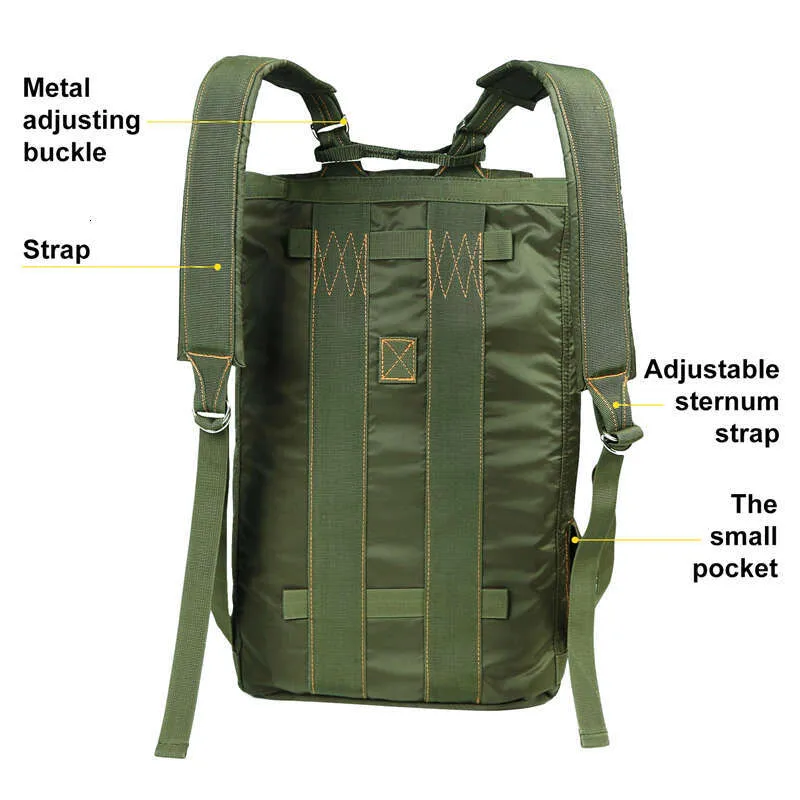Zaino multiuso resistente, leggero, borsa da paracadute per viaggi di caccia all'aperto, escursioni, scuola, avventure_voghion.com