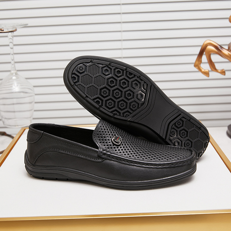 New leather men's comfortable leather shoes_voghion.com