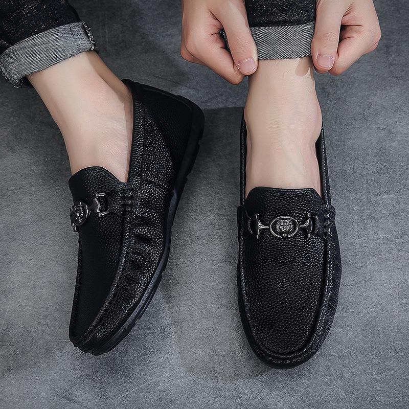 2025 Summer New Lazy Man Kicks Soft Sole Dou Driving Casual Men's Shoes 0Ed4_voghion.com