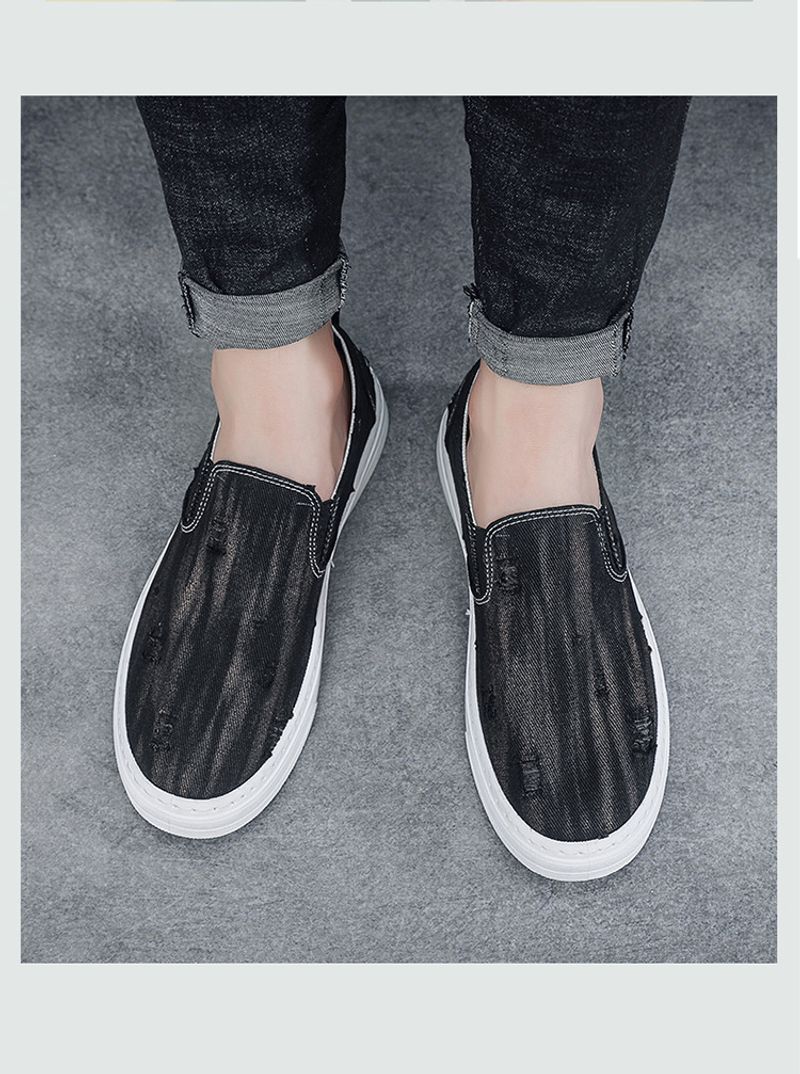 Zomer 2024 Nieuwe ademende canvas heren veelzijdige one step casual board trendy schoenen_voghion.com