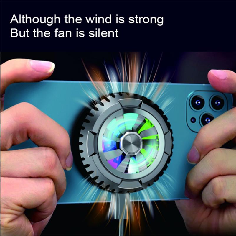 Strong magnetic suction refrigeration mobile phone radiator_voghion.com