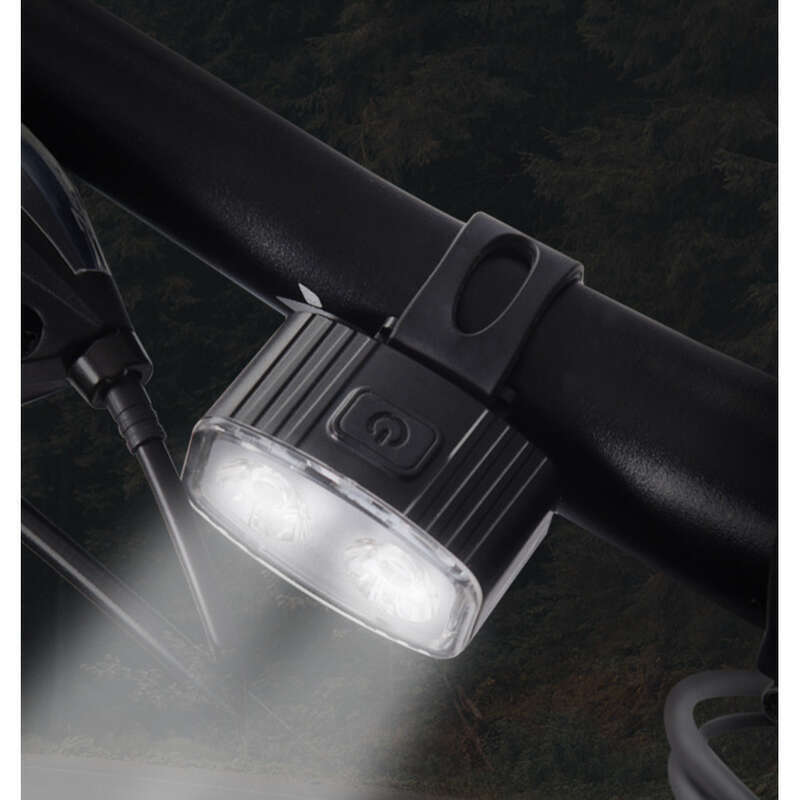 Phares de vélo, ensemble de feux arrière, feux d'avertissement de charge étanches, éclairage de nuit pour VTT,_voghion.com