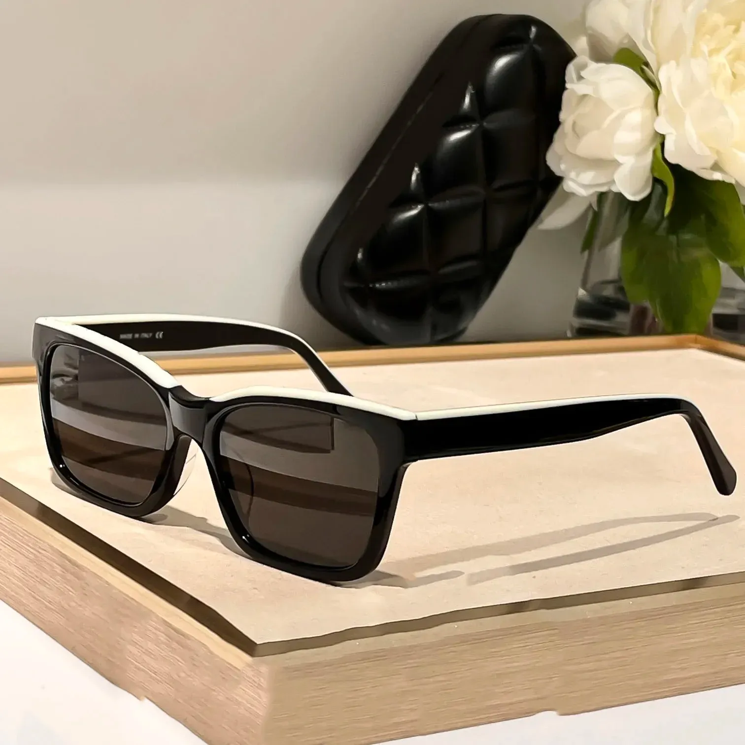 Gafas de sol mujer irregulares redondas elegantes para conducir_voghion.com