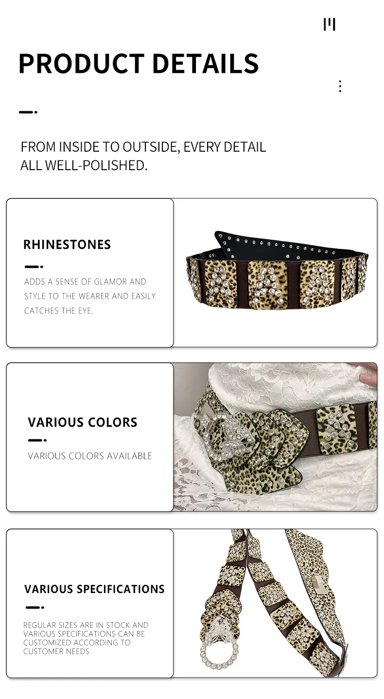 Chic Unisex Leopard Buckle Strap Band | A Must-Have Contemporary Apparel Enhancer_voghion.com