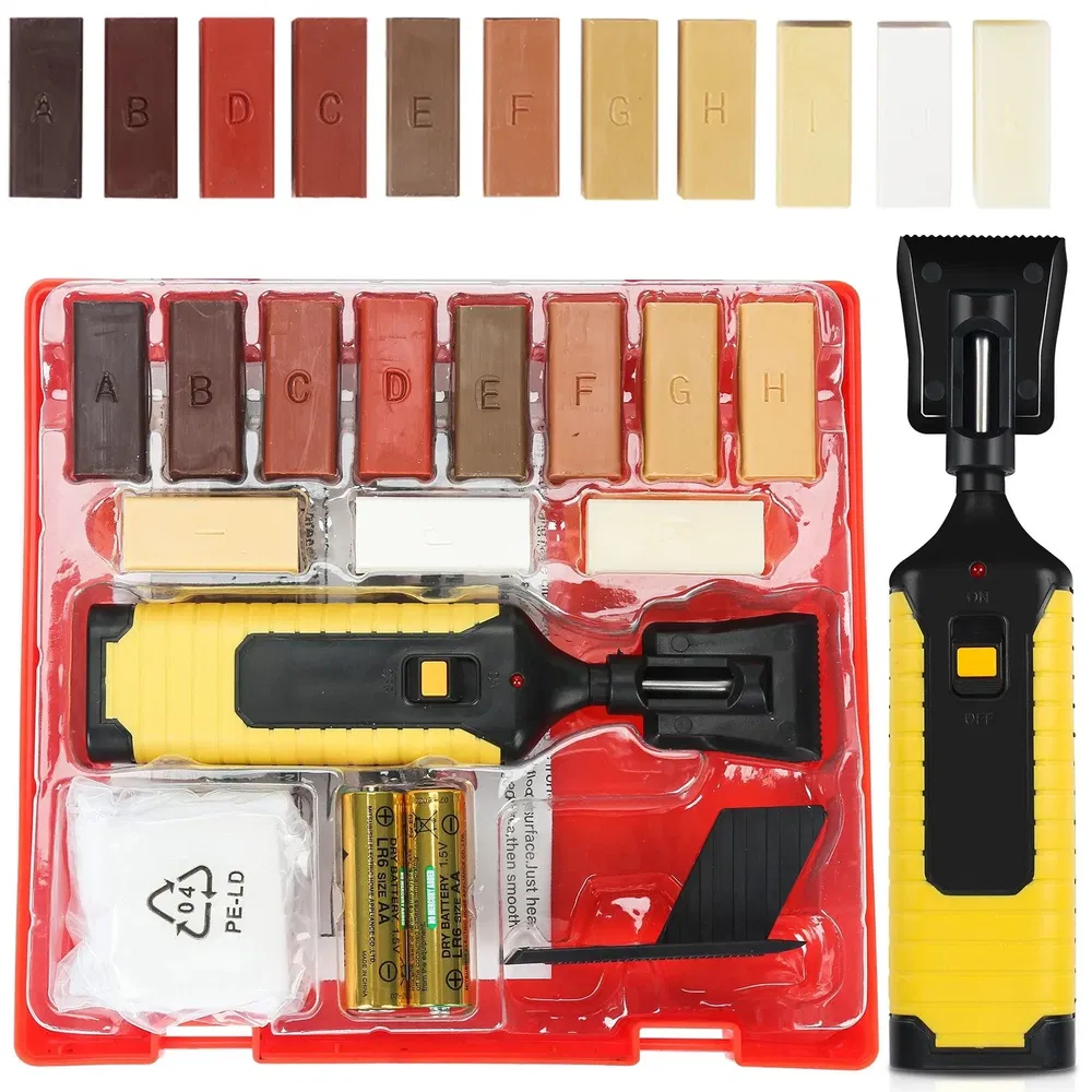 Kit di riparazione per piastrelle da pavimento, ideale per l'installazione di pavimenti in laminato e parquet._voghion.com