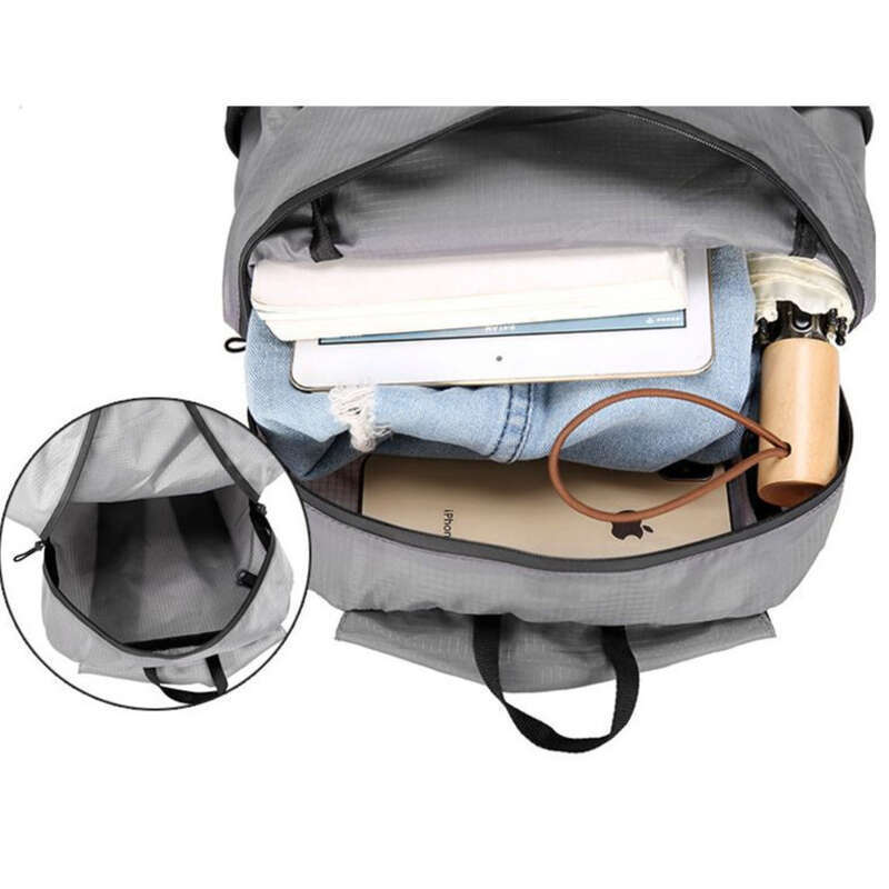 【 90 % positiv recension 】 Hopfällbar förvaringsväska för fritidsbruk, färgglad ultratunn ryggsäck för utomhusbruk, resesporter för män och kvinnor_voghion.com