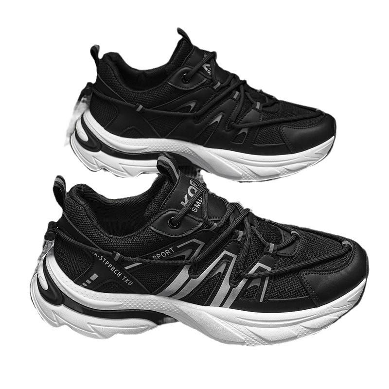 Zapatillas de deporte de malla para caminar para hombre, zapatos casuales de moda_voghion.com