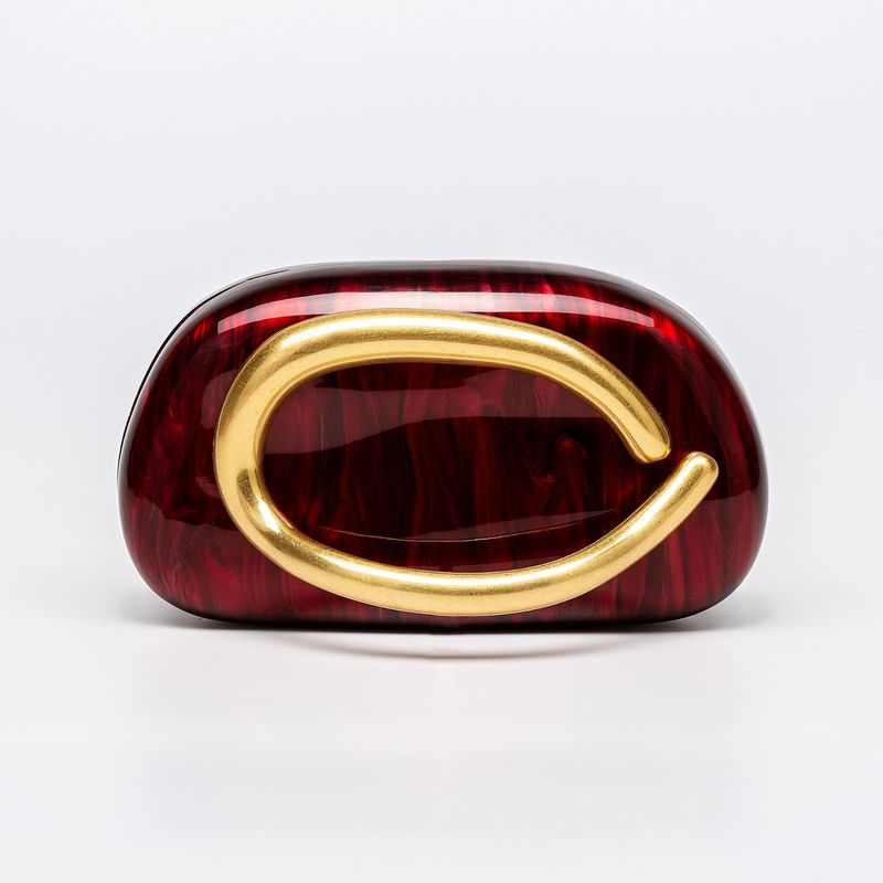 Borse da donna, nuove, a tracolla singola, a forma speciale, in acrilico, alla moda, per matrimoni e cene_voghion.com