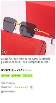 zeelool eyewear Personalized fashion glasses womens beach style mens driving eye protection sunglasses with packing box_voghion.com