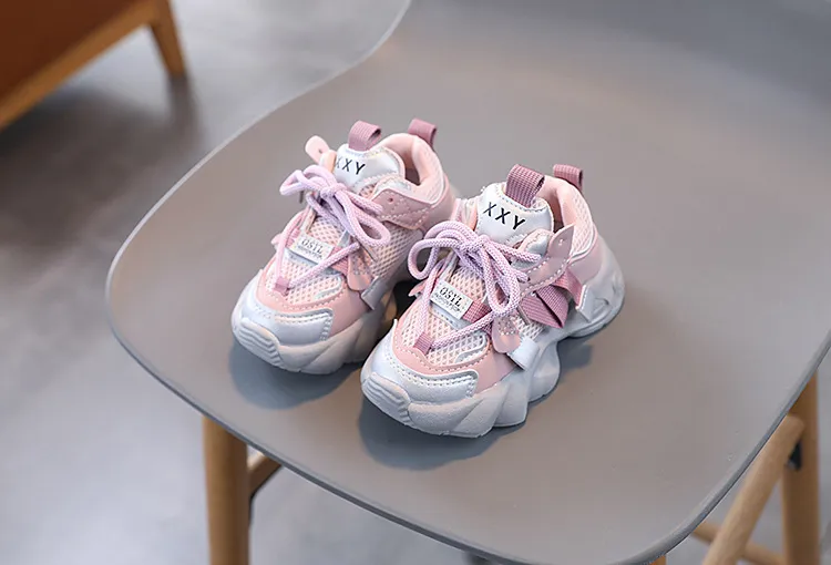 Chaussures de running pour enfant mesh baskets respirantes_voghion.com