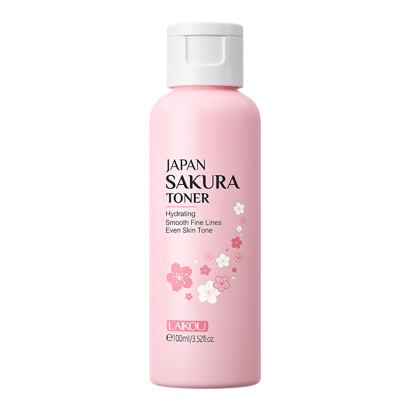 LAIKOU Japanski Sakura tonik 100ml Hidratantni i hidratantni tonik Proizvođač proizvoda za njegu kože_voghion.com