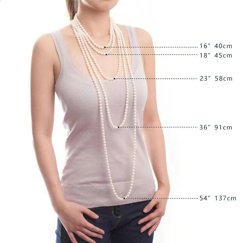 HOOZZP Seturi de bijuterii cu apă dulce, colier, brățară, cercei, set pentru femei, cadou, 910mm, perle albe negre, 240119_voghion.com