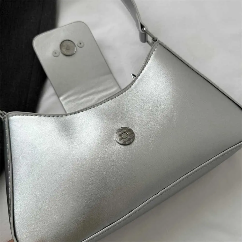 Borsa a tracolla in pelle PU retrò da donna 2023, classica, Y2K, piccola, con portafoglio, borsa da donna, per l'intimo quotidiano_voghion.com