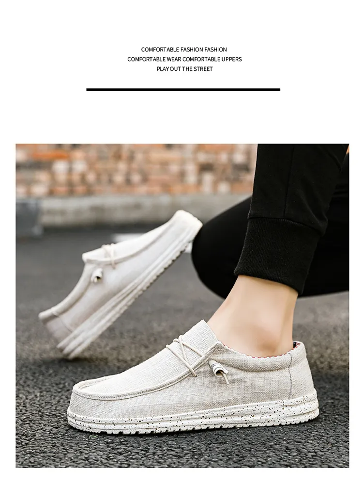 Zapatos planos de lona para hombre, estilo náutico, estilo náutico, para exteriores, informales, para playa, talla grande 48, 230720_voghion.com