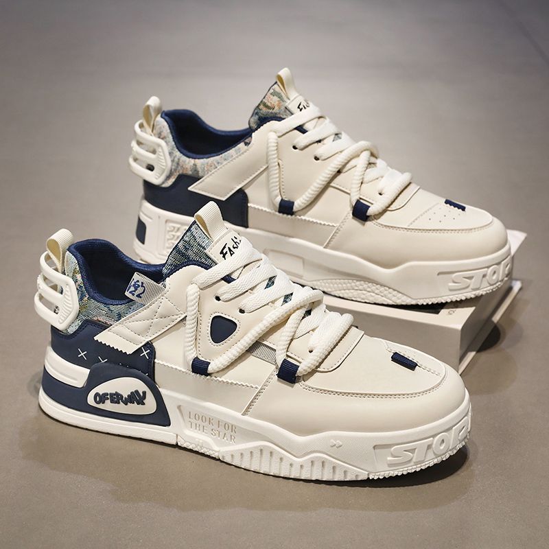 Men's Casual Board Shoes Breathable Versatile Student Trainers_voghion.com