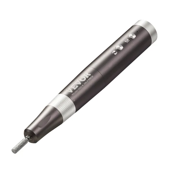 VEVOR Electric Cordless Nail Drill, 30,000RPM Variable-Speed Rechargeable Nail E File Machine, Portable Manicure Pedicure Polisher With 50PCS Sandin_voghion.com