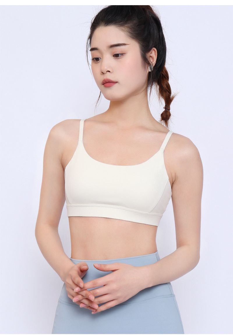 2024 New Summer Yoga Sports For Women With Beautiful Backs And External Wearing Dance Fiess Shockproof Gathering_voghion.com