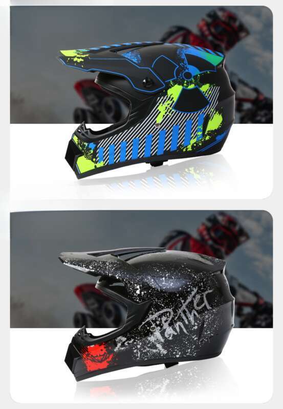 Casco da motocicletta Go Kart per adulti piccolo e leggero in ABS fuoristrada, casco da moto colorato_voghion.com