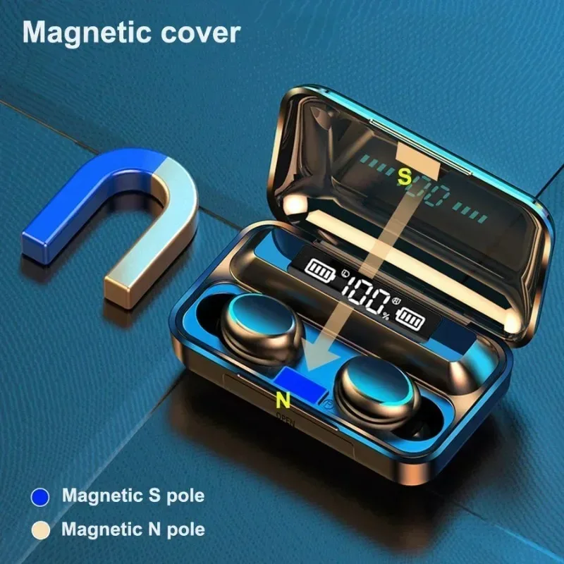 Wireless Tws Earbuds Bluetooth Headphones With High Bass Stereo_voghion.com