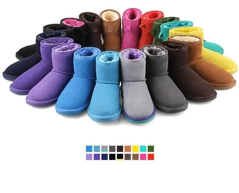 Damen Ultra Mini Shearling Bootie Jetzt weich bequem Schaffell warm halten Boot Hacke mit Karte Dutbag schön_voghion.com