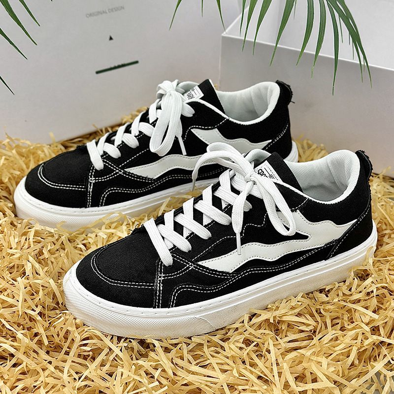 Neue Student Casual Canvas Herrenmode Board Schuhe_voghion.com