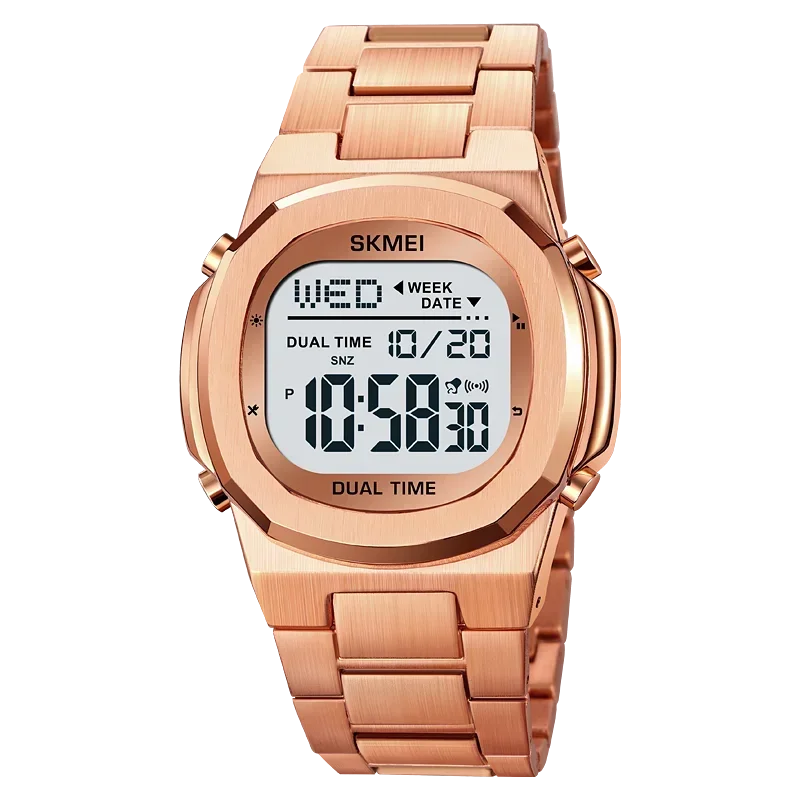 Waterproof Electronic Sports Watch For Men Multifunction Date_voghion.com