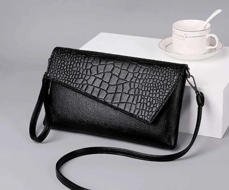 Neue Mode Frauen Schulter Weiche PU Leder Handtasche Umhängetasche Messenger Taschen Geldbörse ClutchC241103_voghion.com