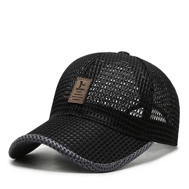 Vruća rasprodaja Ljetne ženske muške mrežaste prozračne bejzbol kape s UV zaštitom za vanjsku vožnju, ribolov, tenis, golf, kape sa snapbackom za sport_voghion.com
