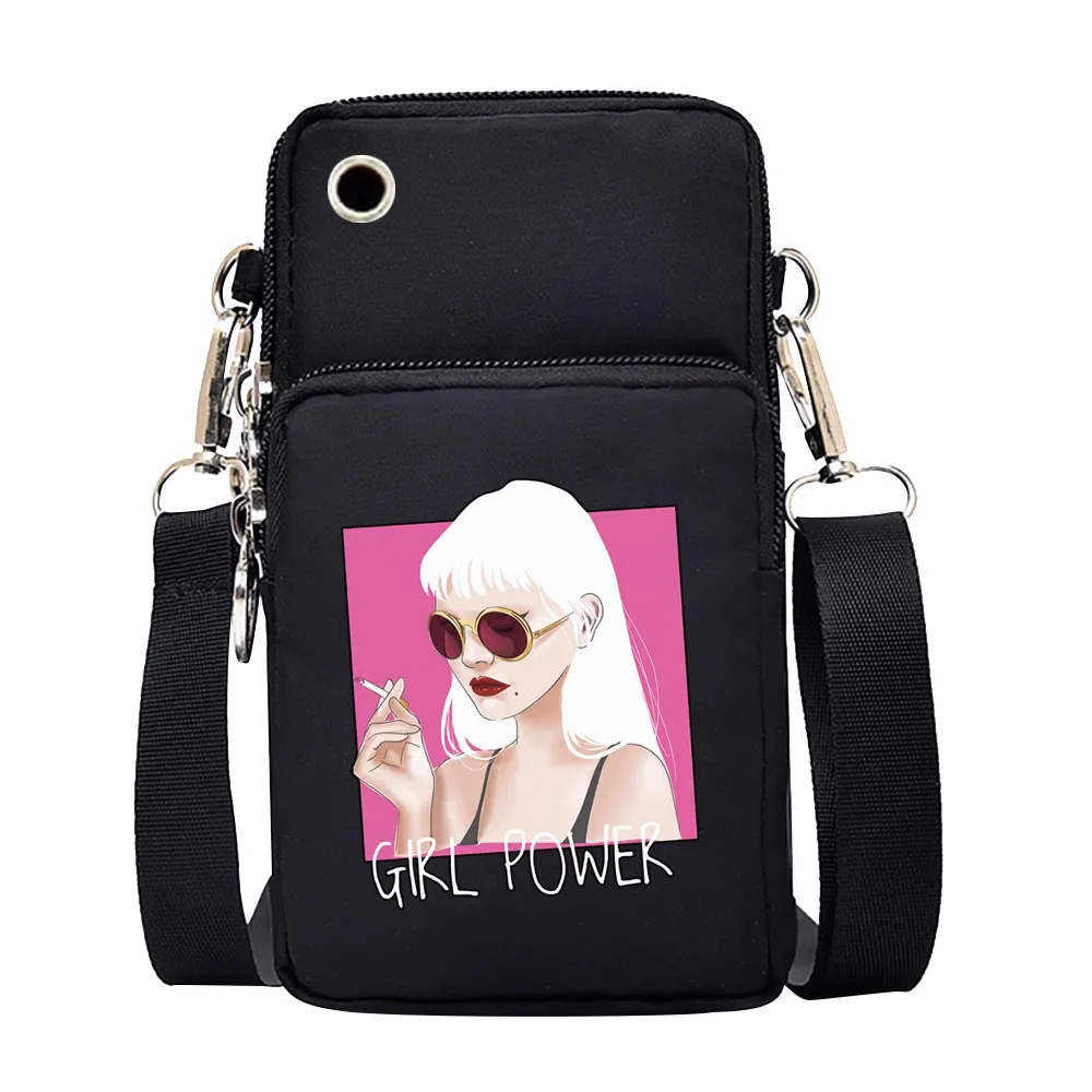 New Universal Mini Cross-body Shoulder Mobile Phone Poch Case Bag Spring Summer For Huawei/Xiaomi/Samsung Color_voghion.com
