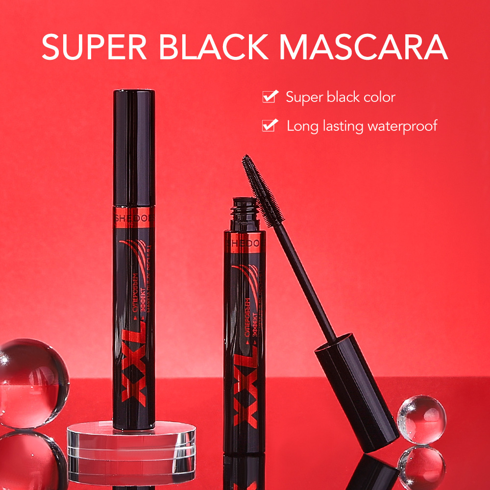 SHEDOES Russia Central Asia Waterproof 3D Kuhei Long Thick Easy Makeup Removal eye black_voghion.com