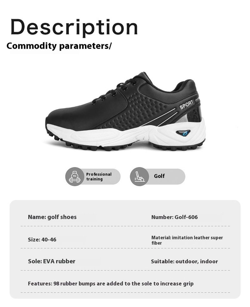 Letnie wygodne nowe trampki męskie młodzieżowe Strolg golfowe casualowe buty sportowe na świeżym powietrzu trendy_voghion.com