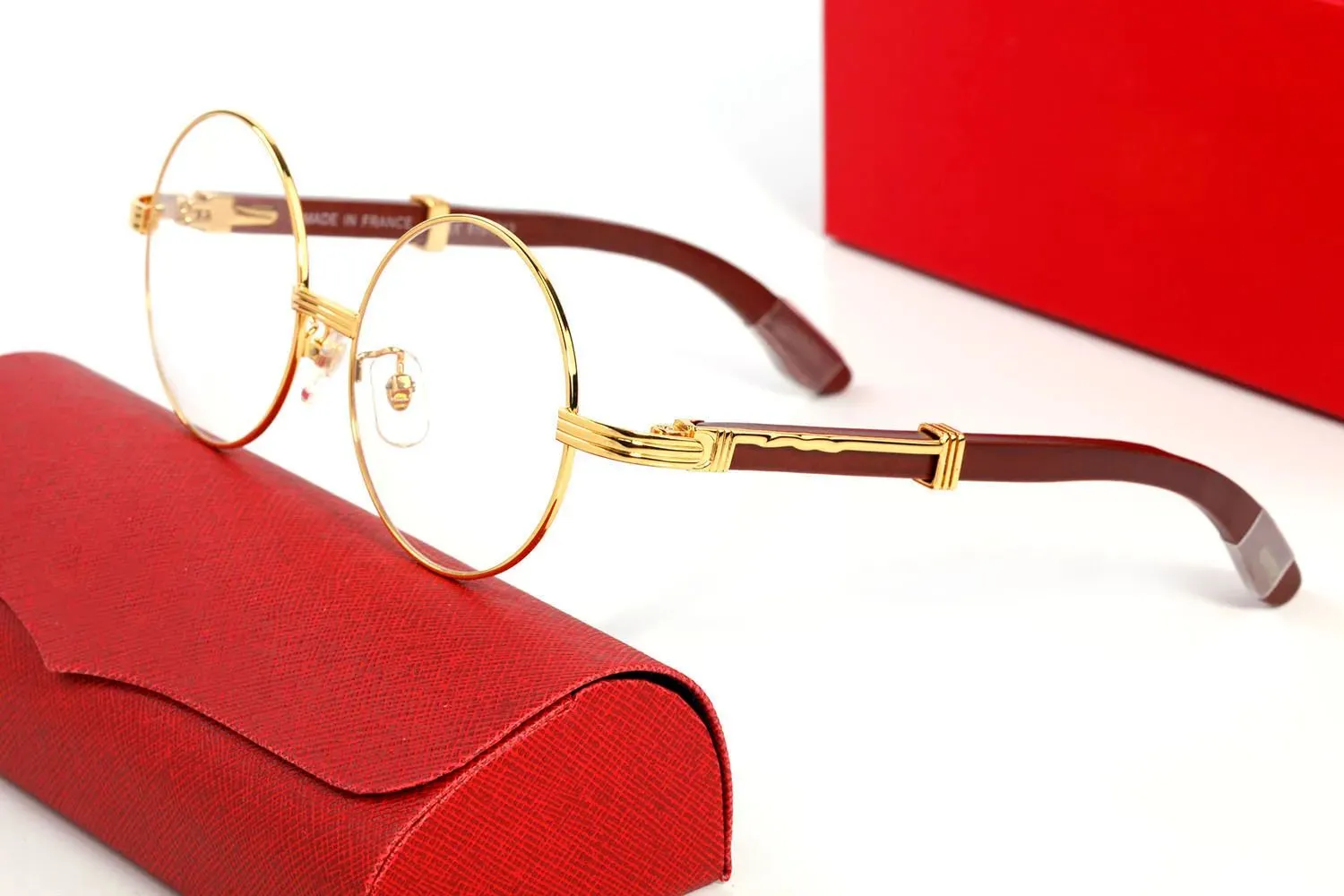 Fashion Designer Sunglasses for Women Mens Eyeglasses Goggle Beach Sun glasses Round Rimless Carti Frame Brand Eyewear_voghion.com
