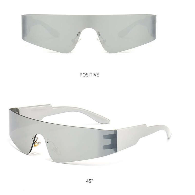 【 Fit Facial Curve 】 Chengkai Cyberpunk Future Technology Frameless Integrated For Driving, Cycling, Street Photography,_voghion.com
