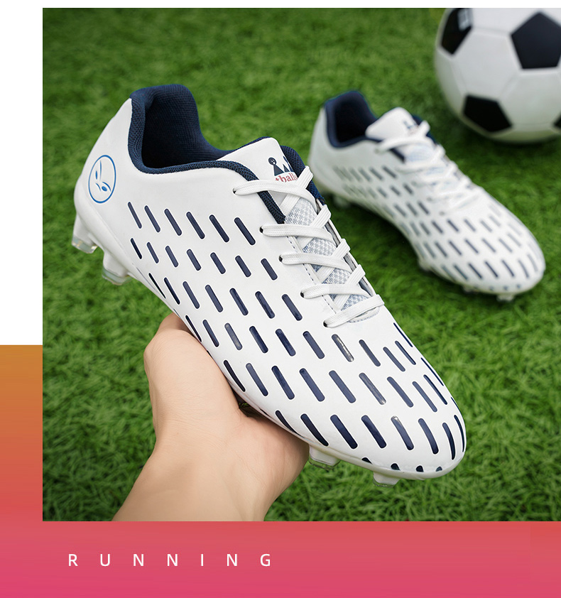 Professional Men Soccer Cleats Outdoor Shoe Football Boots FG Sneakers Training Anti-Slippery Futsal Non-Slip Sport_voghion.com