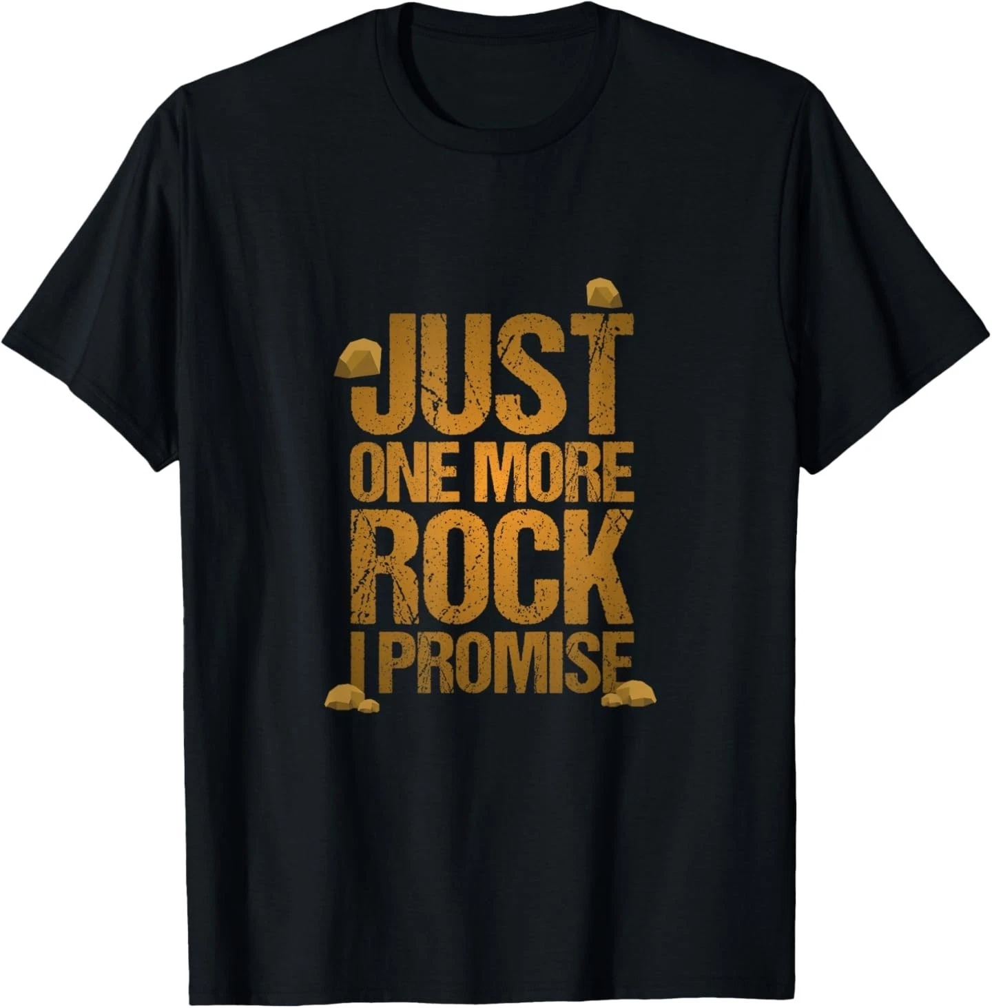 Witziges Geologie T-shirt Mit Just One More Rock Spruch Herren_voghion.com