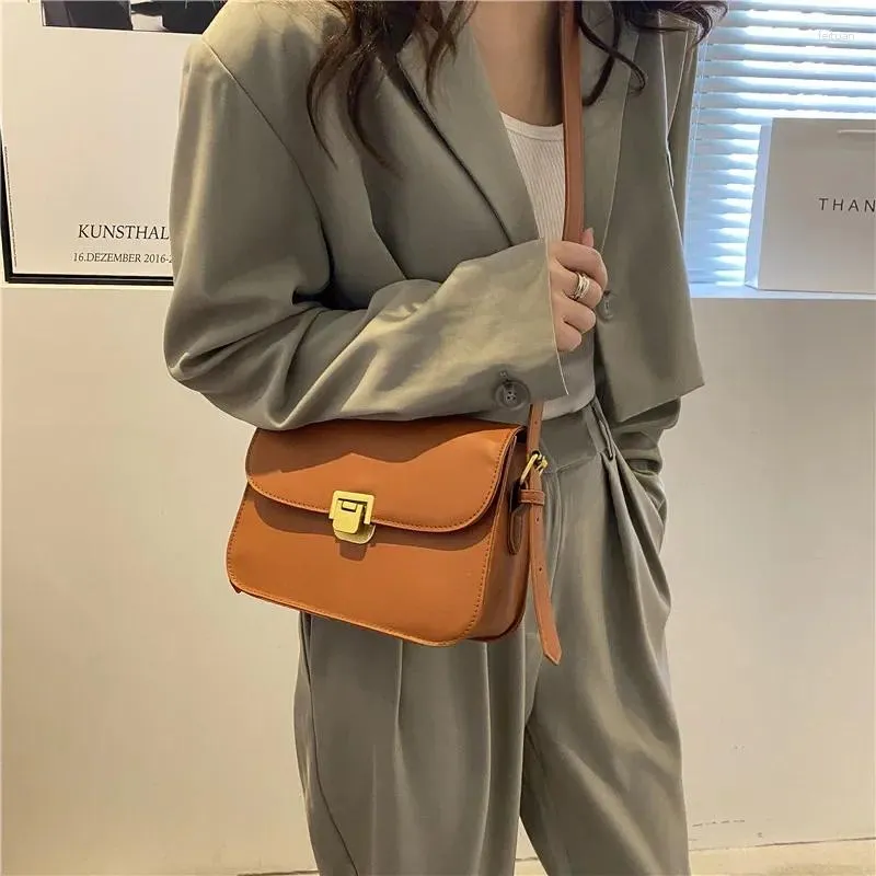 Borsa a tracolla da donna, borsa a mano, borsa a tracolla, stile preppy, vintage, di alta qualità._voghion.com