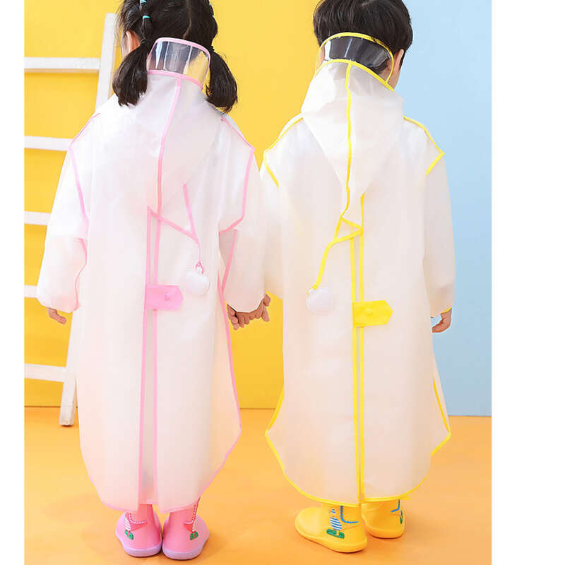 Children's Hidden Book Bag Space, Odorless Raincoat_voghion.com