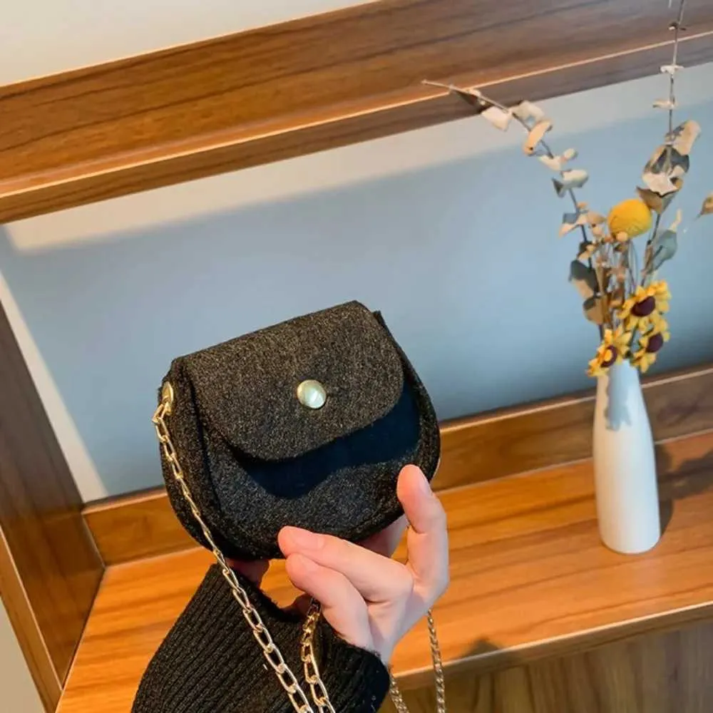 Genți de mână pentru femei, model mini cu piatră, model din pâslă, design de designer, lanț cu închidere, pungi mici, portofel cu un singur pătrat_voghion.com