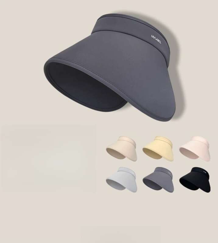 Zložljiv sončni klobuk z velikim robom in votlim sončnim zaščitnim faktorjem za ženske, poletni zunanji UV-zaščitni klobuk_voghion.com