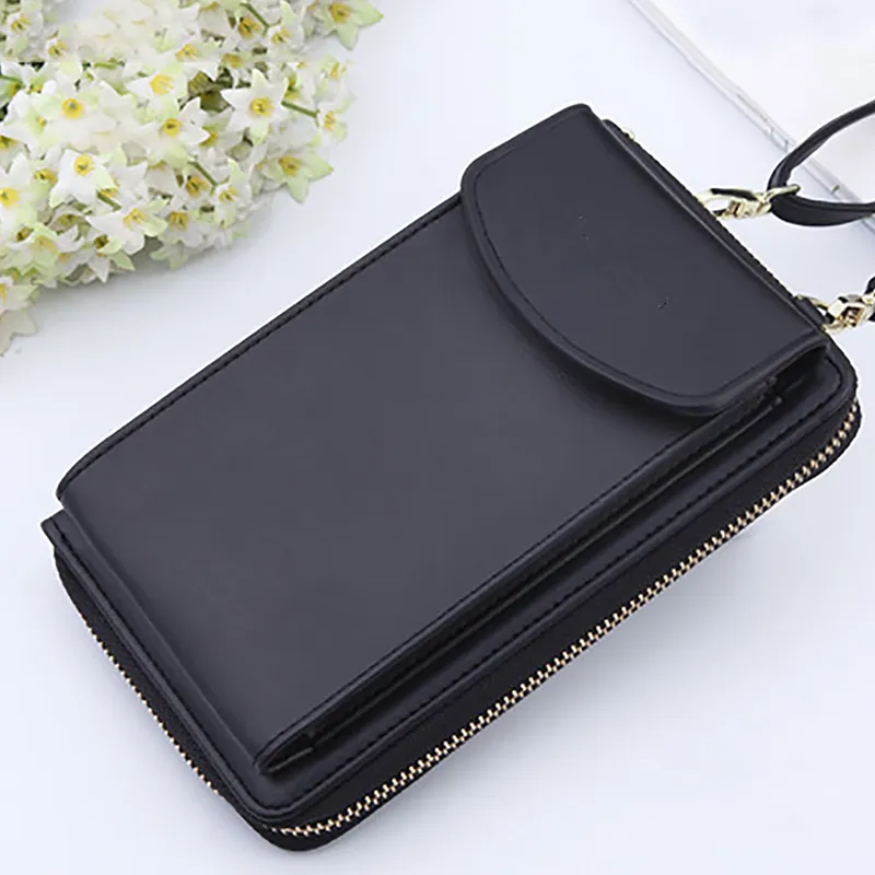 Yogodlns Lässige Handy-Umhängetasche für Frauen aus PU-Leder, multifunktionale Messenger-Handtasche mit Klappe, Damentasche_voghion.com