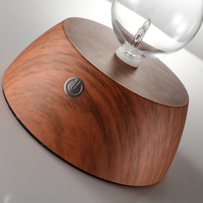 Diffusore di aromaterapia con olio essenziale puro da 50 ml, umidificatore a nebulizzazione di aromi da 100-240 V, con luce notturna colorata_voghion.com