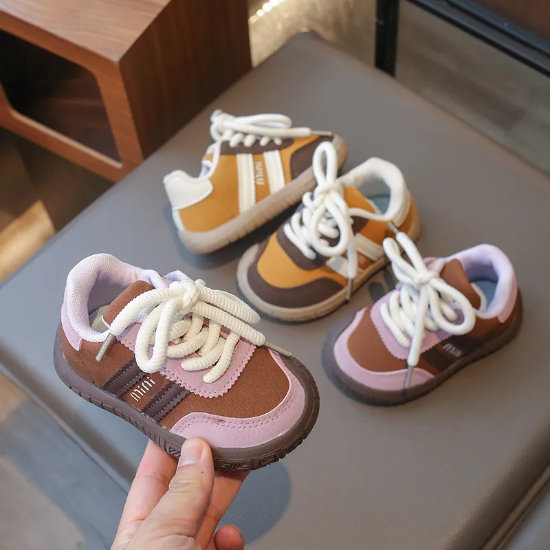 Littlesprouts Jungen Sportschuhe für Kinder, klassische Mode, Mädchen, Freizeit-Sneaker, weiche Kleinkinder, Turnschuhe_voghion.com