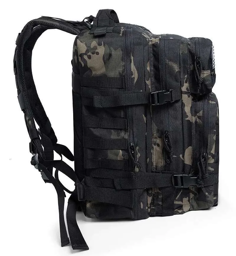 Qt&Qy Tactical Backpac 45L Large Capacity Man 3 Days Molle Hking Bags For Outdoor Trekking Camping Backpack_voghion.com
