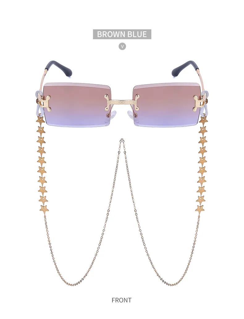 Dames zonnebril oversized design mode zomer merkbril stijlvol_voghion.com