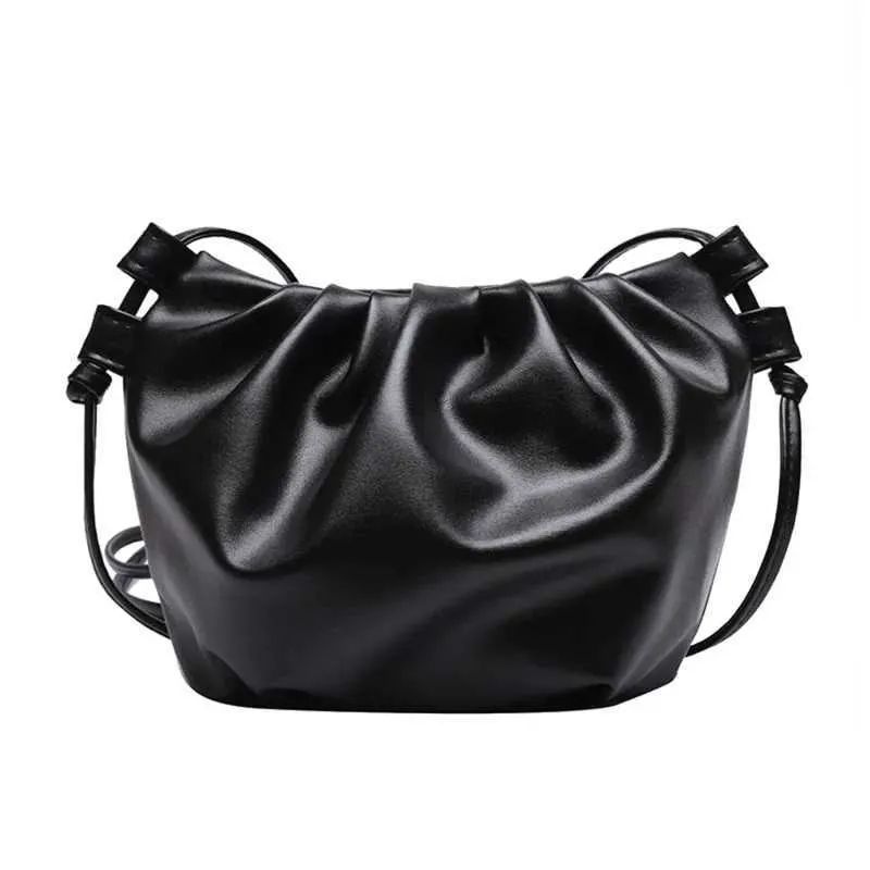 Premium Women's Messenger Crossbody Cloud Bag Niche Style_voghion.com