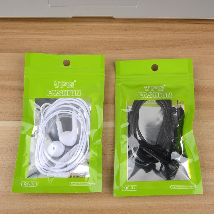 VPB S18 è adatto per telefoni cellulari Xiaomi Oppo, auricolari con controllo cablato Vivo In Ear, auricolari e microfono per chiamate Karaoke_voghion.com
