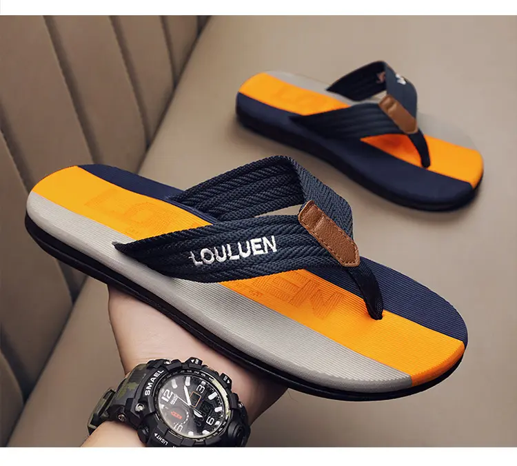 Mens Flip-flops Casual Comfortable Slippers For Summer Fashion_voghion.com